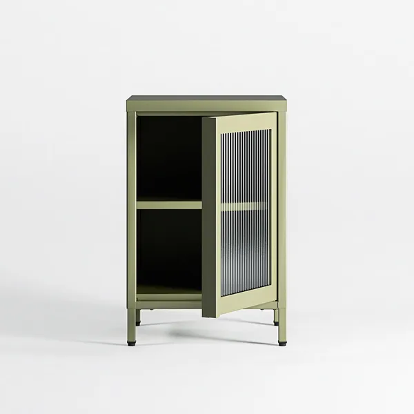 Store Bedside Table Moss Green