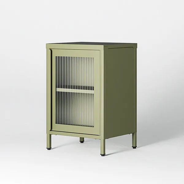 Store Bedside Table Moss Green