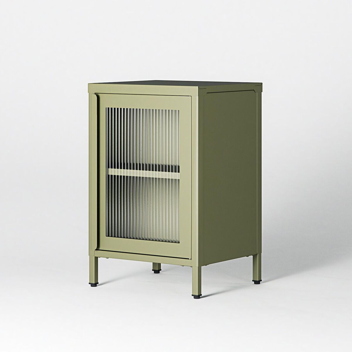 Store Bedside Table Moss Green