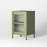 Store Bedside Table Moss Green