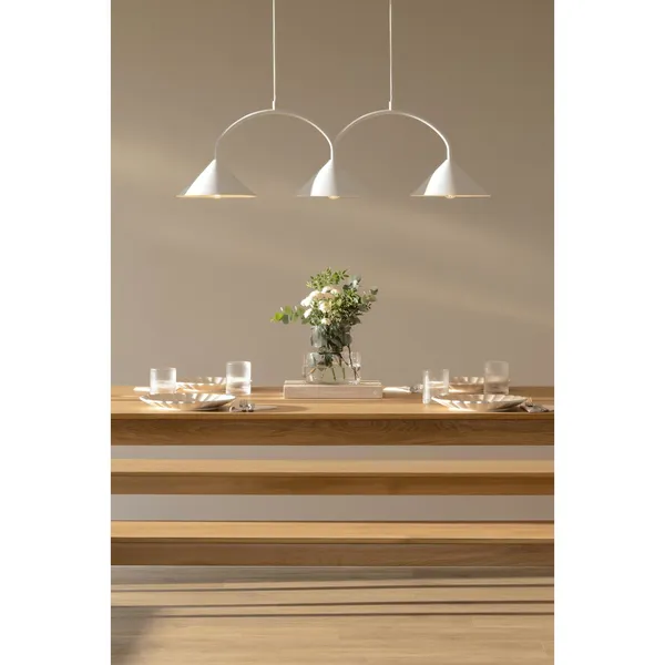Curve 3 Taklampe Sort