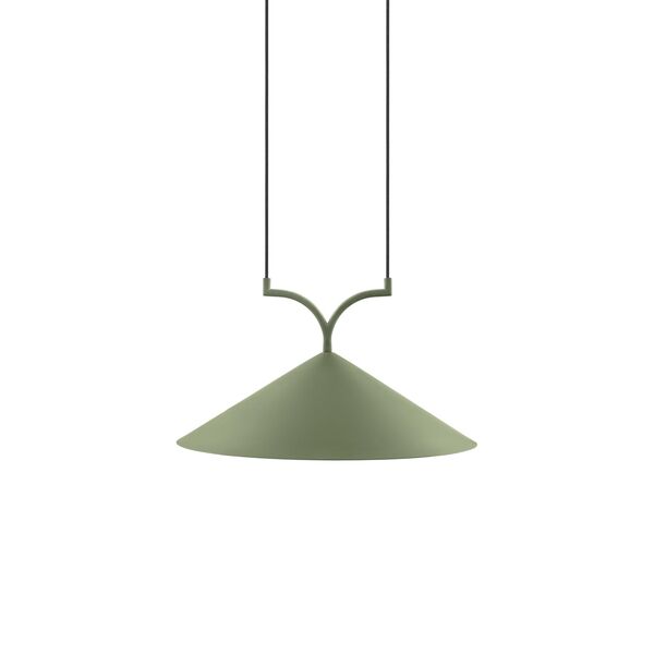 Lampa Wisząca Curve 50 w Lampa Wisząca Zielony