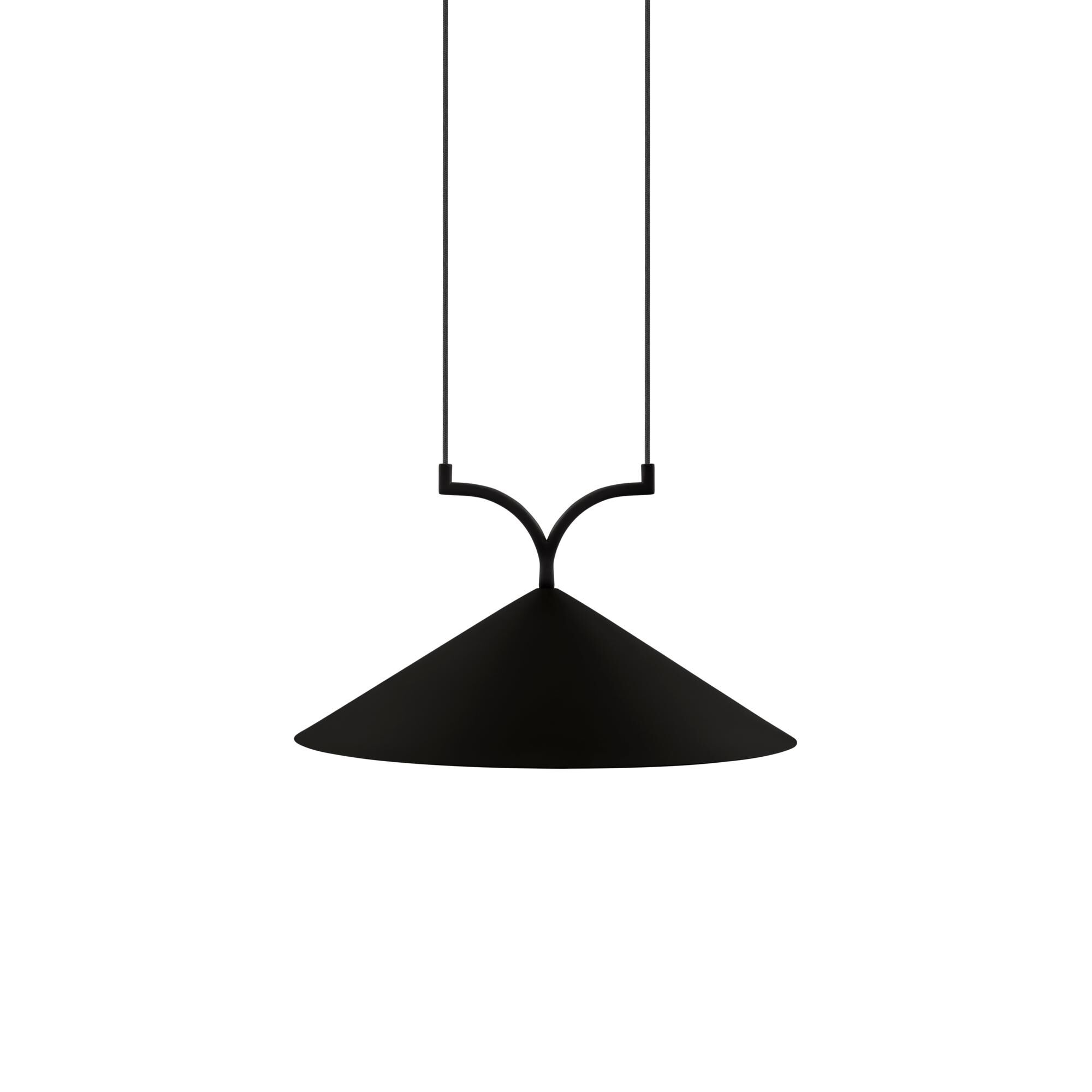 Curve 50 Taklampa Svart