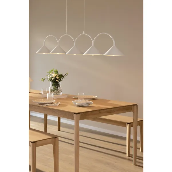 Curve 5 Hanglamp Wit