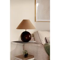 Iris 35 Table Lamp Mocha