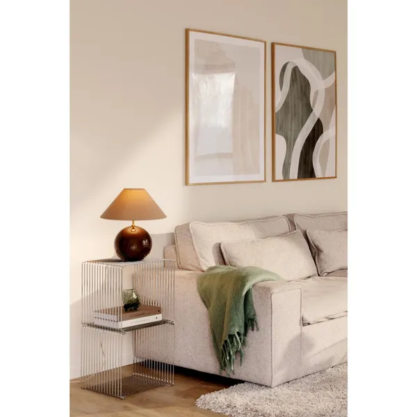 Iris 35 Table Lamp Mocha
