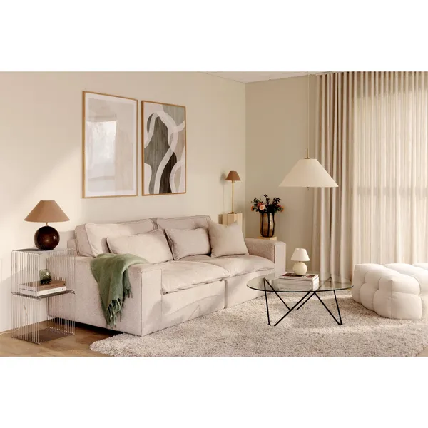 Iris 35 Table Lamp Mocha