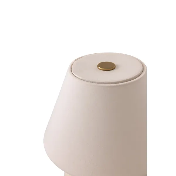 Iris 16 Tragbare Lampe Creme
