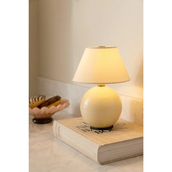 Iris 16 Tragbare Lampe Creme