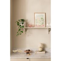 Iris 16 Tragbare Lampe Creme