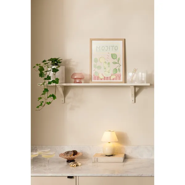 Iris 16 Tragbare Lampe Creme