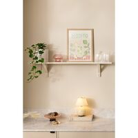 Iris 16 Tragbare Lampe Creme