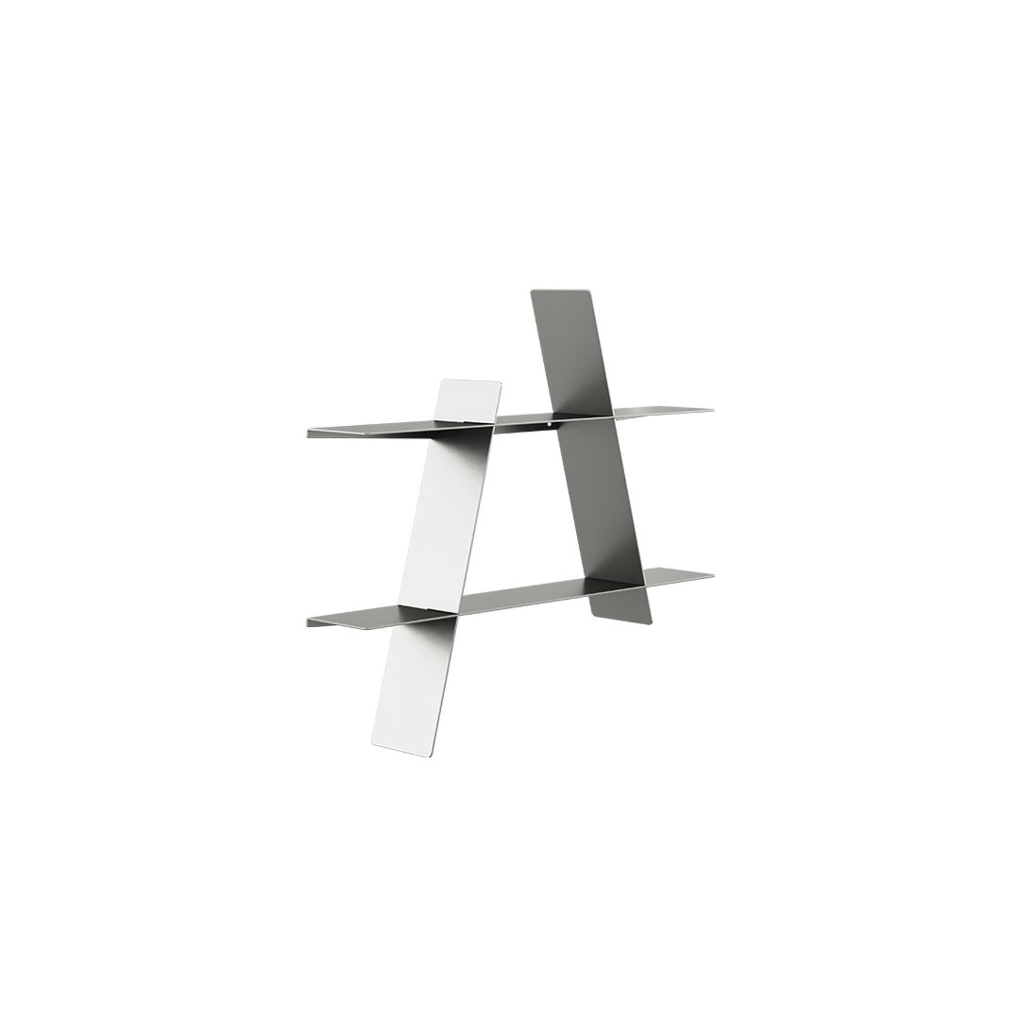 A-hyllehylle medium 52x9x46 Sølv