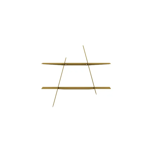 A-Shelf Shelf Medium 52x9x46 Brass