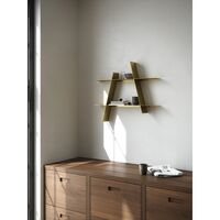 A-Shelf Shelf Large 78x12x67 Brass