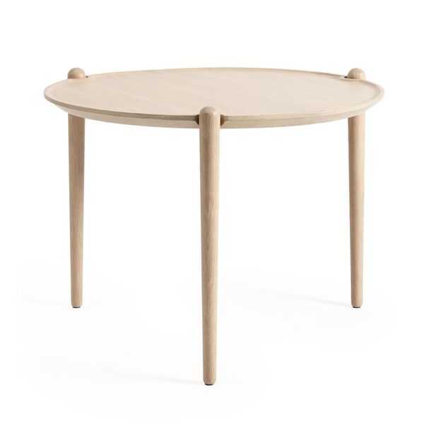 Aria salontafel Ø60 hoog licht eiken