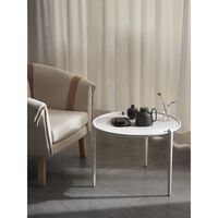 Aria Coffee Table Ø50 Low Light Oak