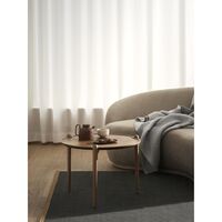 Aria Coffee Table Ø60 High Dark Oak