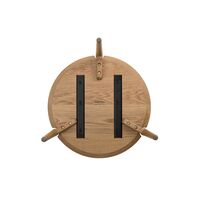 Aria Coffee Table Ø50 Low Dark Oak