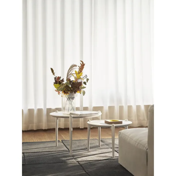 Aria Coffee Table Ø50 Low Dark Oak
