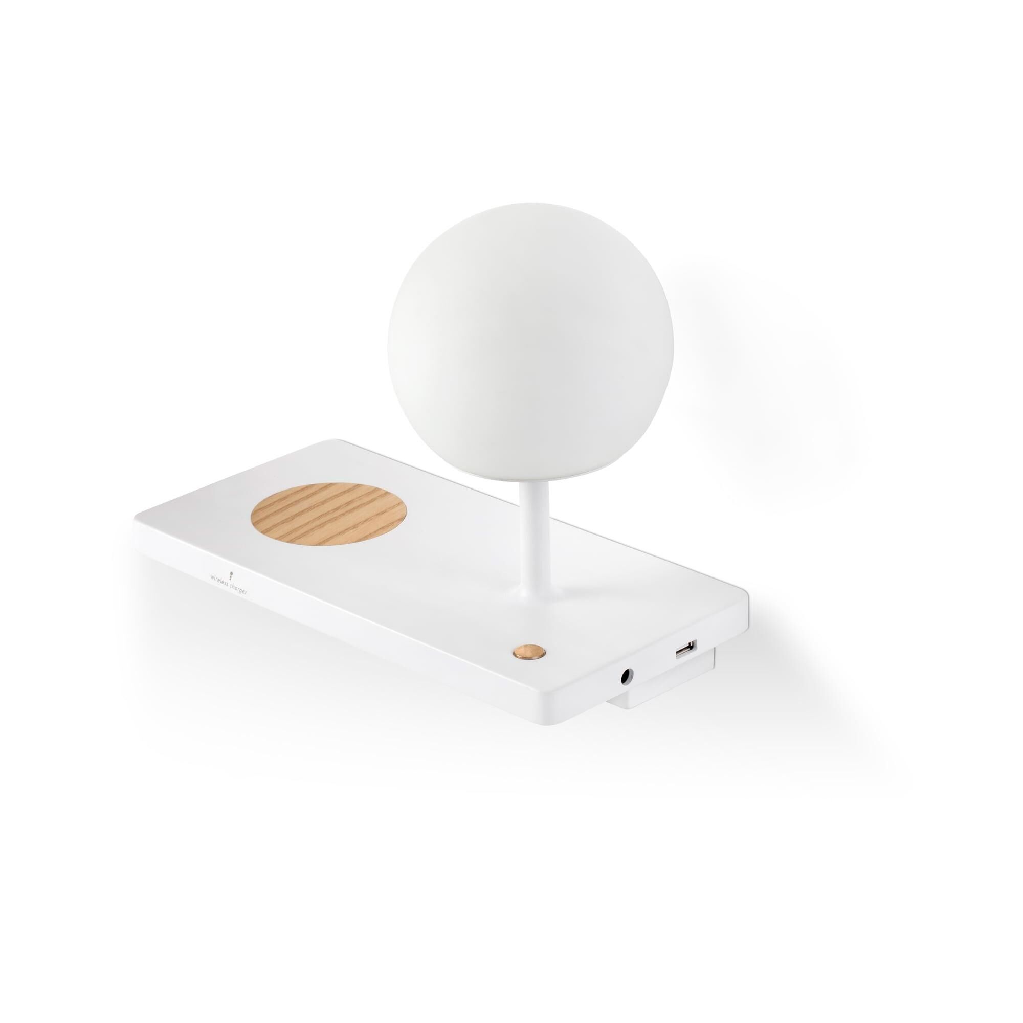 NIKO PC Bordlampe Venstre Mat Hvid