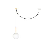 MINE Pendant Matt White/ Glass