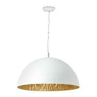 MAGMA Pendant Matt White/ Gold