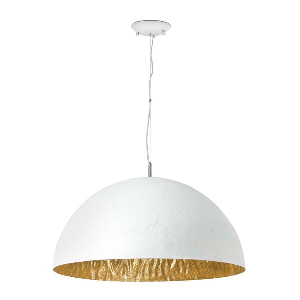 MAGMA Taklampe Matt Hvit/ Gull