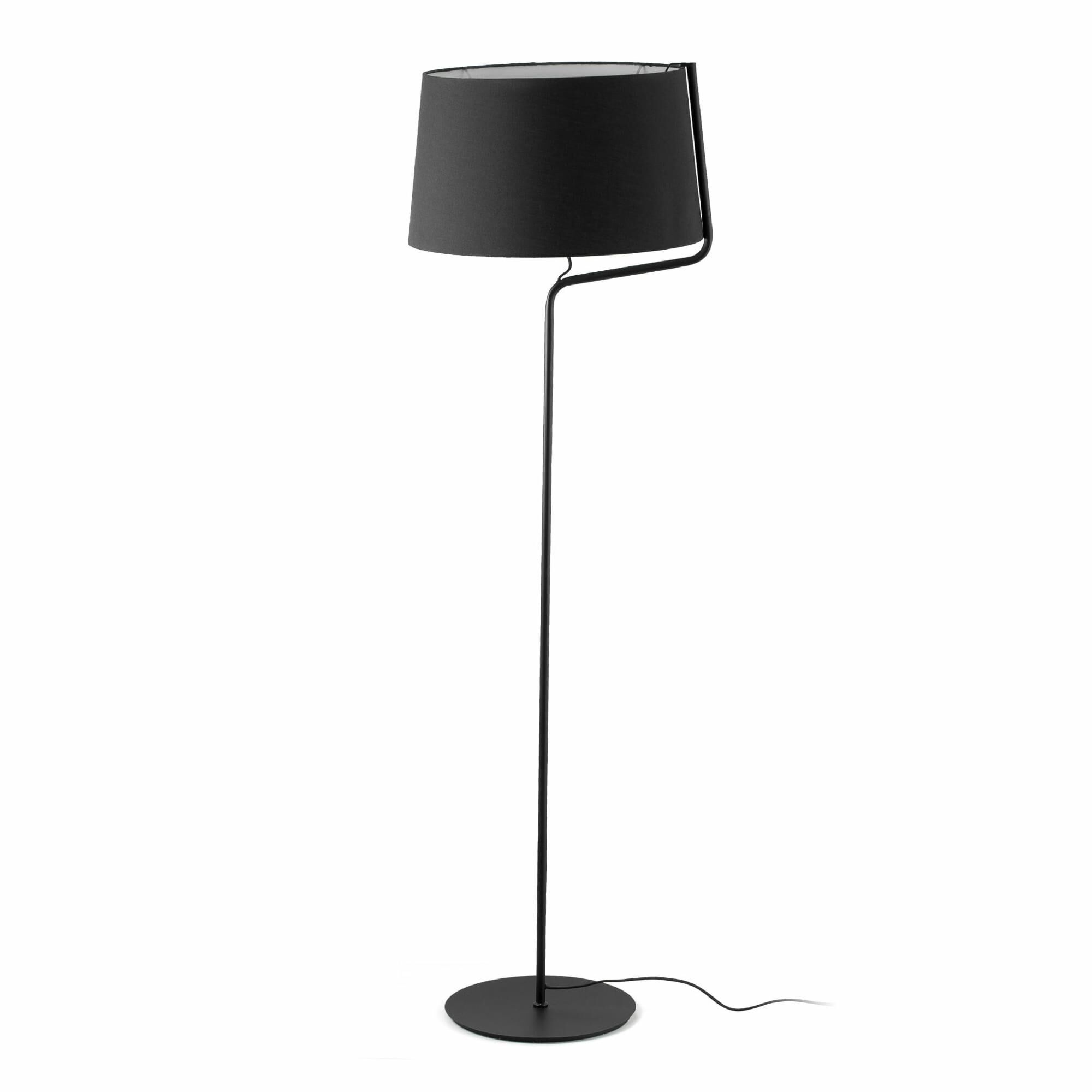 BERNI Gulvlampe Sort