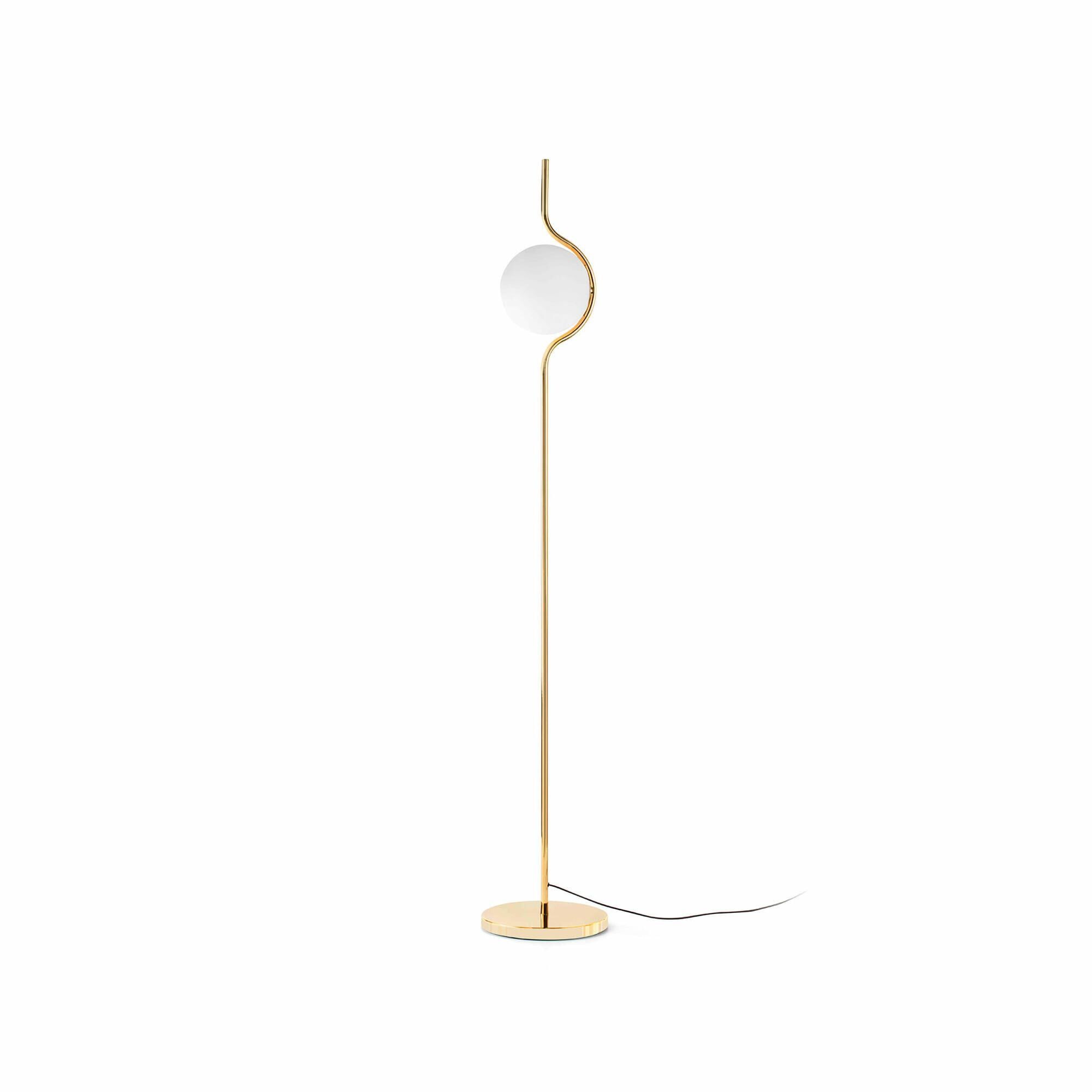 LE VITA Golvlampa Guld