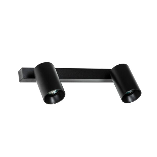 Plafoniera STAN 2L Nero