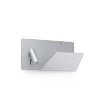 SUAU Wall Lamp With USB Right Gray