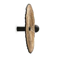 COSTAS 600 Wall/ Ceiling Light H14 Black/Rattan