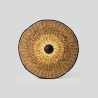 COSTAS 600 Wall/ Ceiling Light H14 Black/Rattan