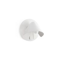NOON Vegglampe Matt Hvit