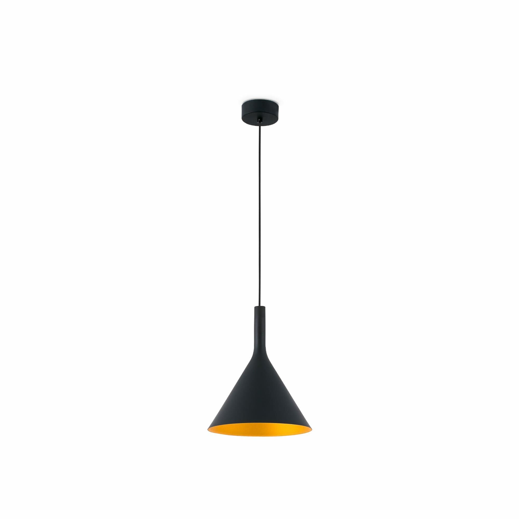 PAM 250 Taklampa Svart/Guld