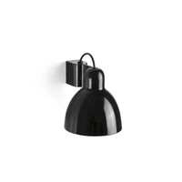 VENICE Vegglampe Matt Sort