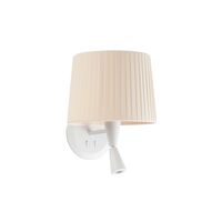 Mat hvid / Beige