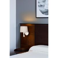 SAMBA Wandlamp Mat Wit/ Groen