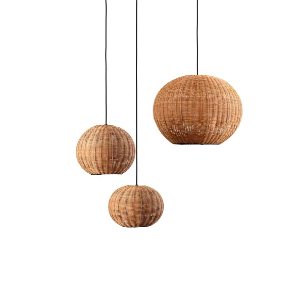HAKA 250 Pendelleuchte/Rattan