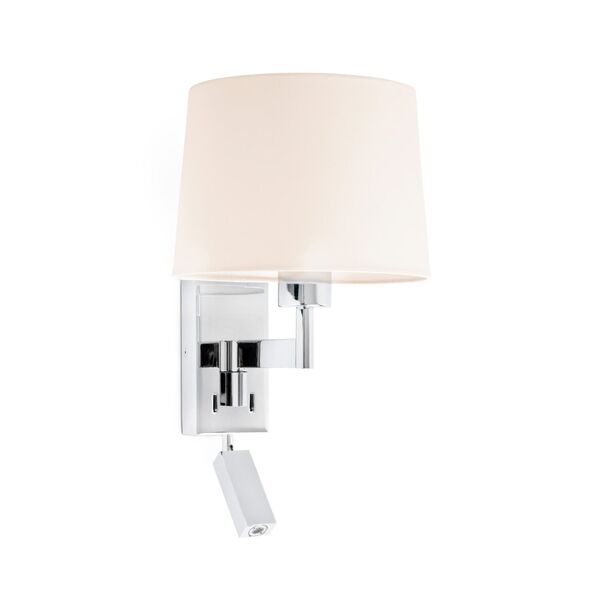 ARTIS Vägglampa Krom/ Beige