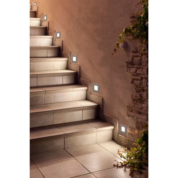 FROL Recessed Outdoor Lamp Matt Nickel
