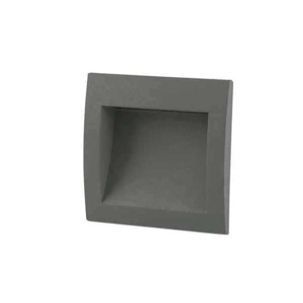 SEDNA SQ 90 Recessed Outdoor Lamp Dark Gray
