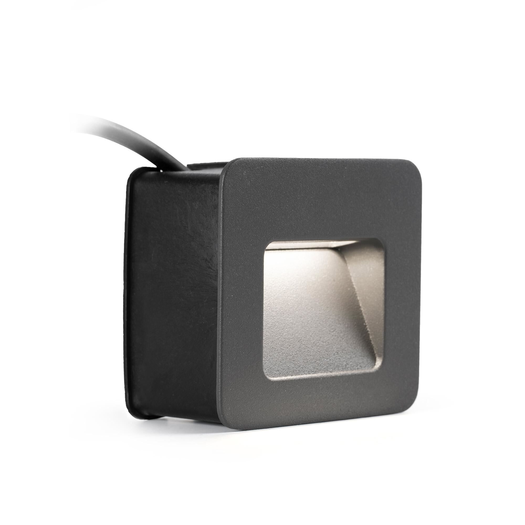 NASE SQ Recessed Udendrslampe Mrk Gr