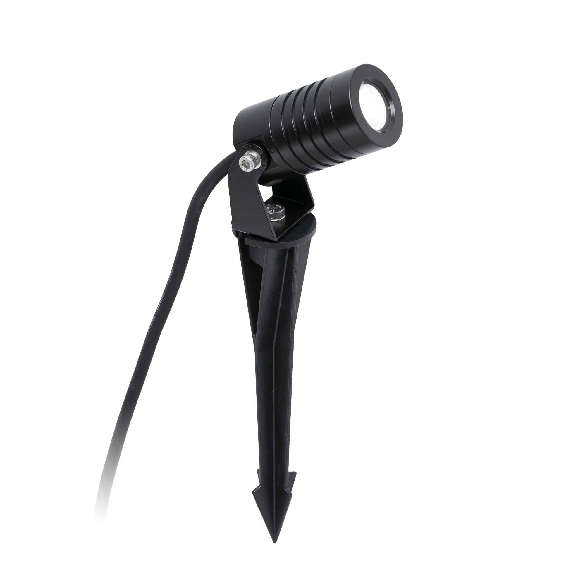 BALDER Udendrslampe med Spike Sort