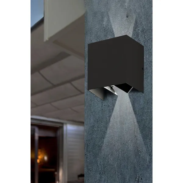 OLAN Wandlampe Grau