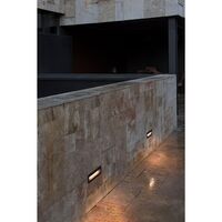 NAT Recessed Outdoor Lamp Dark Gray