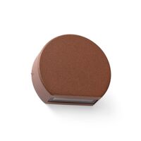PILL Outdoor Wall Lamp Rust Brown