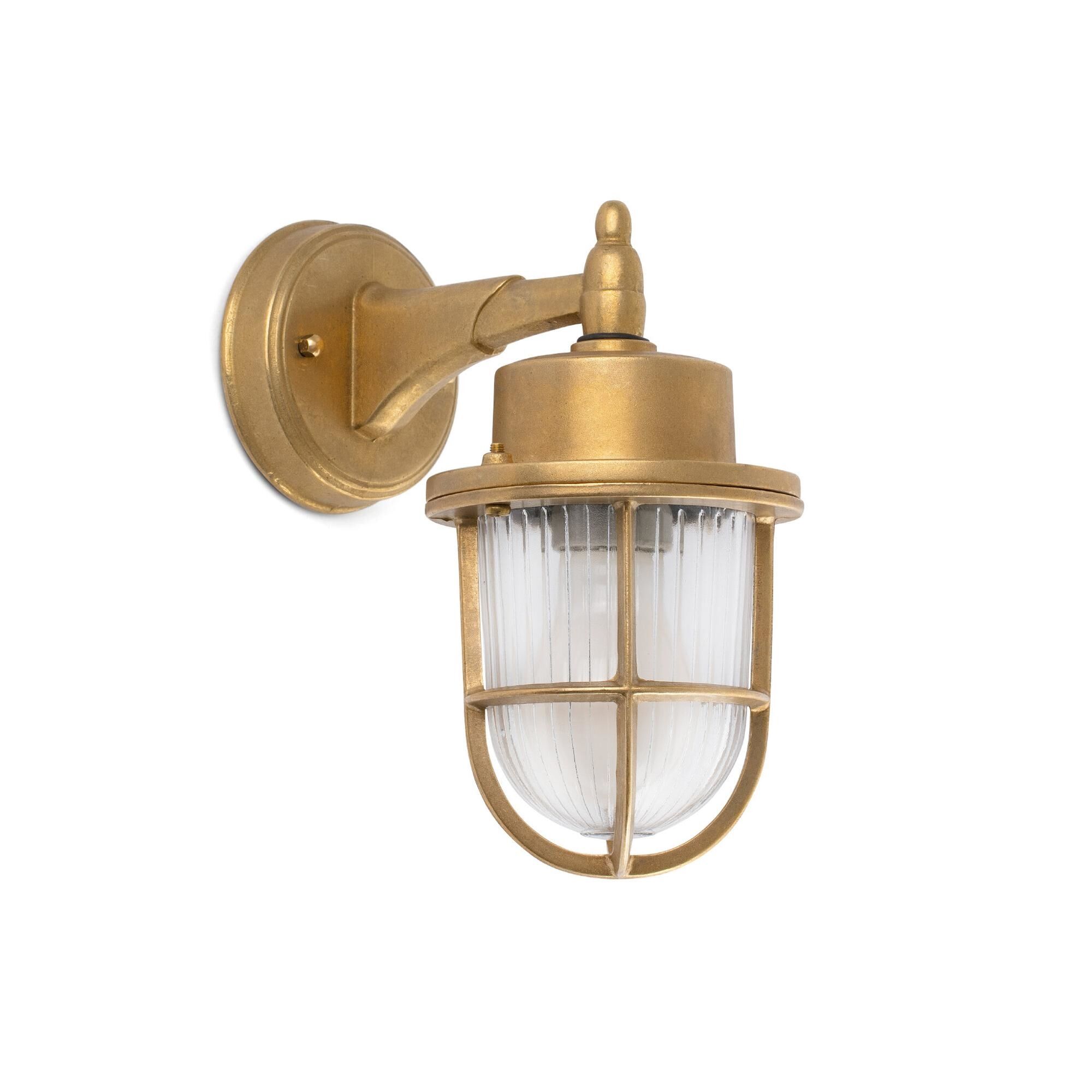 NAHIR Utendørs Vegglampe Messing