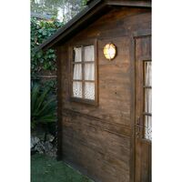 NORAY Utendørs Vegglampe Messing